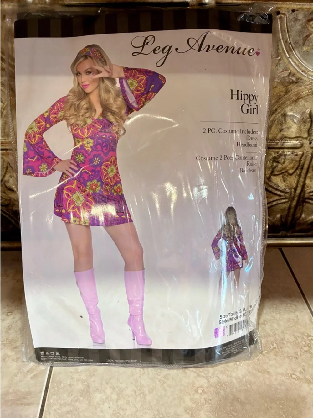 Women’s Hippy Costume - Picture 1 of 1